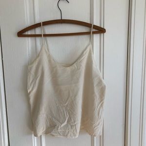 Everlane Cream Silk Camisole
